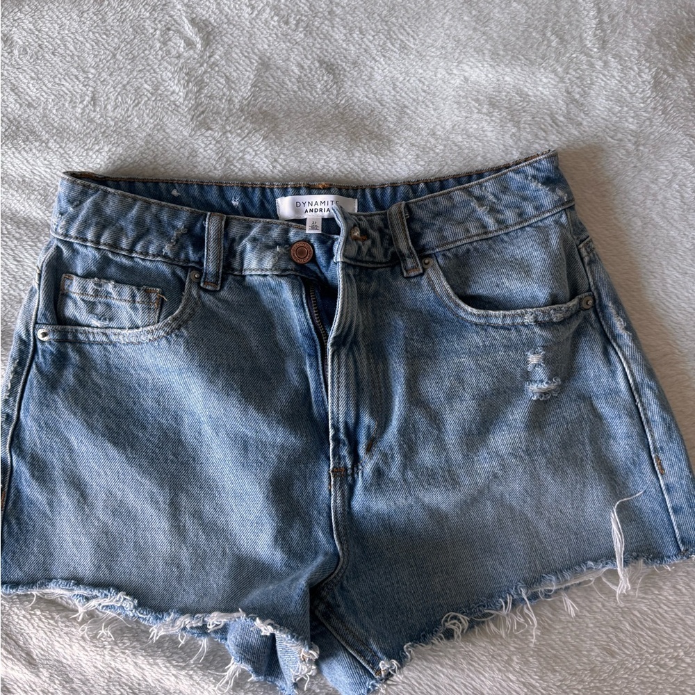 Dynamit denim mini shorts